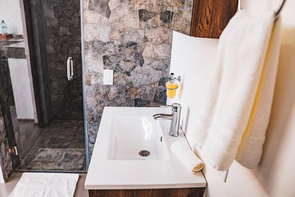 Cabana El Alamo Con Jacuzzi Villa Valle de Guadalupe Bagian luar foto