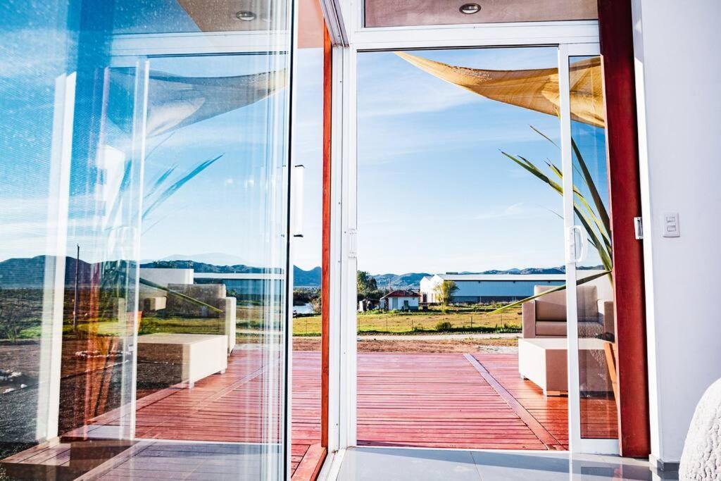 Cabana El Alamo Con Jacuzzi Villa Valle de Guadalupe Bagian luar foto