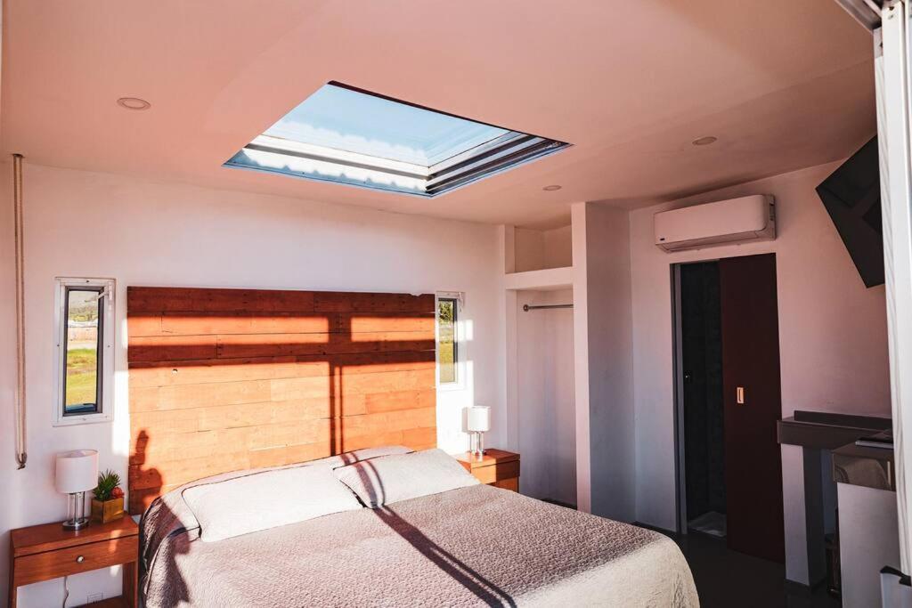 Cabana El Alamo Con Jacuzzi Villa Valle de Guadalupe Bagian luar foto