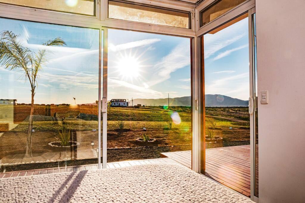 Cabana El Alamo Con Jacuzzi Villa Valle de Guadalupe Bagian luar foto