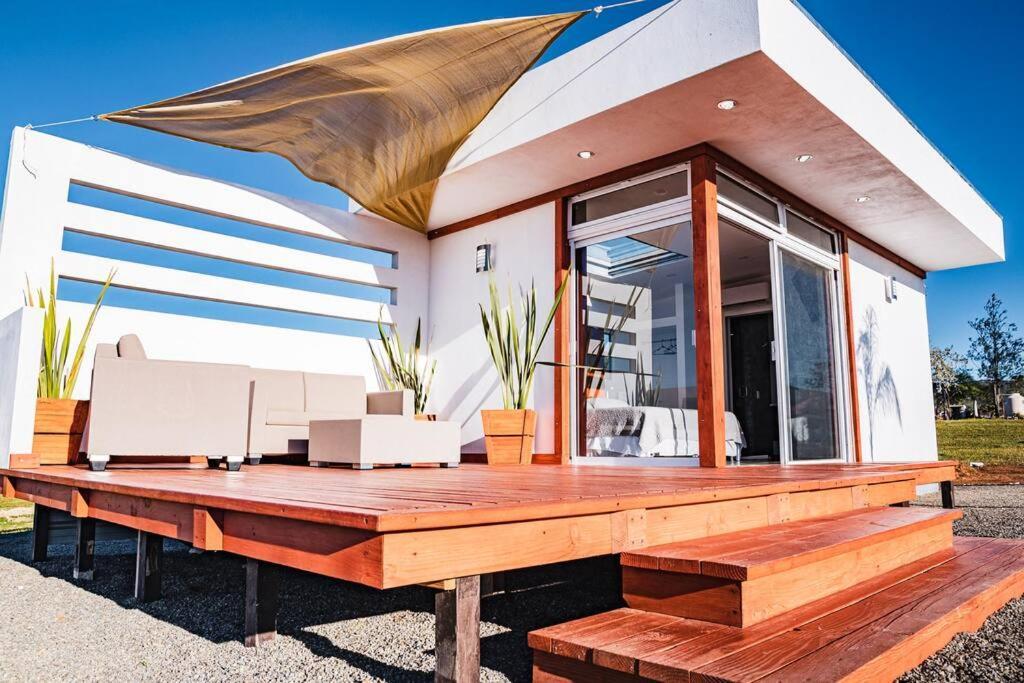 Cabana El Alamo Con Jacuzzi Villa Valle de Guadalupe Bagian luar foto