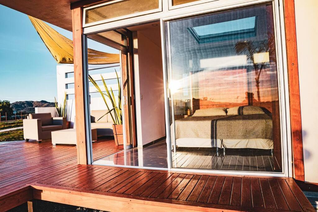 Cabana El Alamo Con Jacuzzi Villa Valle de Guadalupe Bagian luar foto