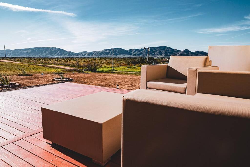 Cabana El Alamo Con Jacuzzi Villa Valle de Guadalupe Bagian luar foto