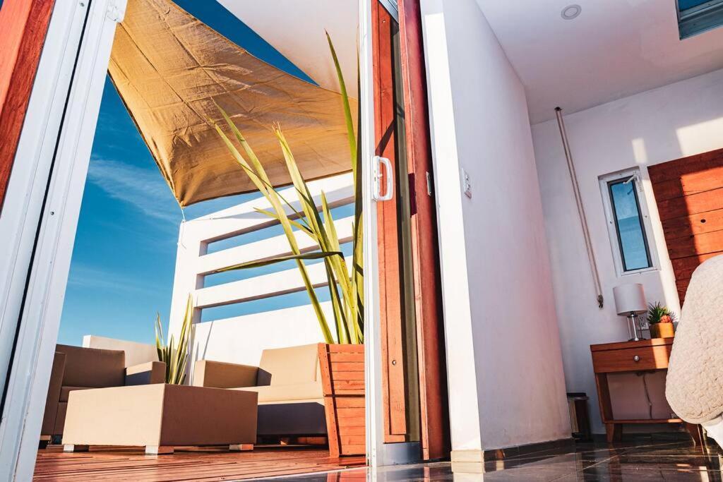Cabana El Alamo Con Jacuzzi Villa Valle de Guadalupe Bagian luar foto