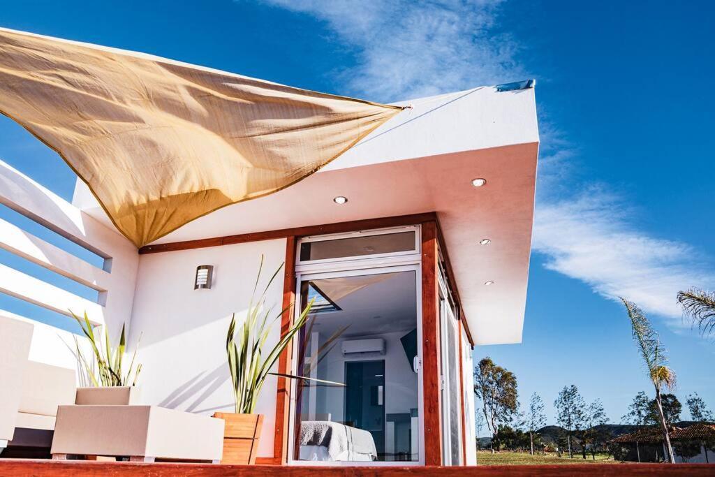 Cabana El Alamo Con Jacuzzi Villa Valle de Guadalupe Bagian luar foto