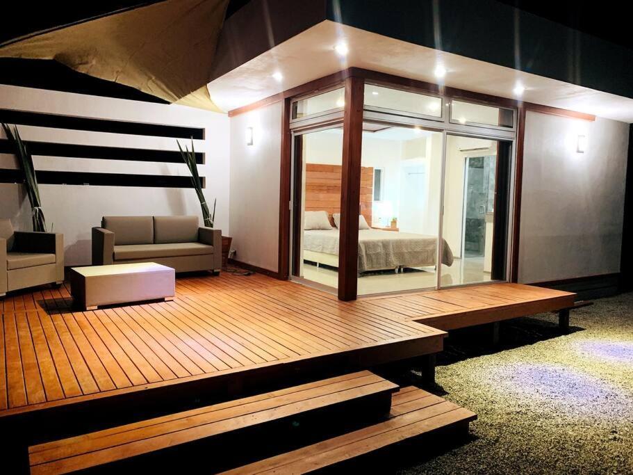 Cabana El Alamo Con Jacuzzi Villa Valle de Guadalupe Bagian luar foto
