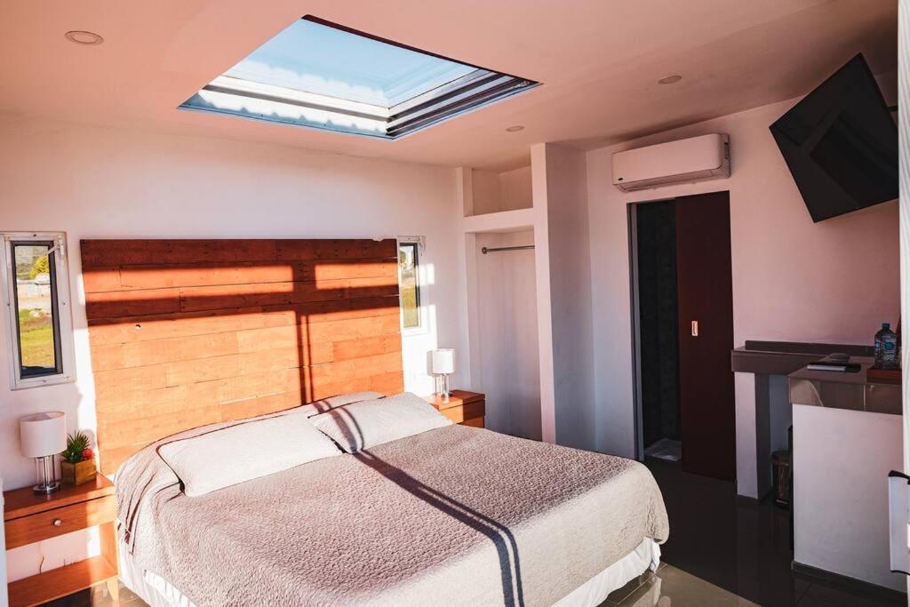 Cabana El Alamo Con Jacuzzi Villa Valle de Guadalupe Bagian luar foto