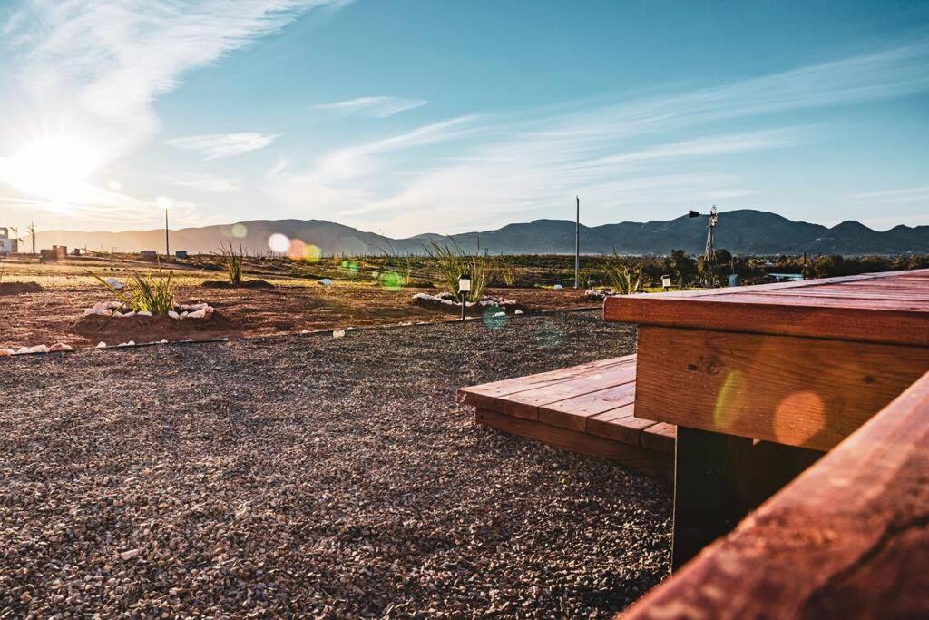 Cabana El Alamo Con Jacuzzi Villa Valle de Guadalupe Bagian luar foto