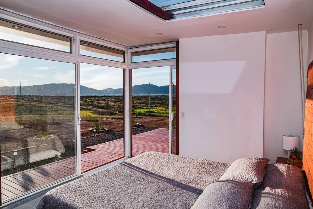 Cabana El Alamo Con Jacuzzi Villa Valle de Guadalupe Bagian luar foto